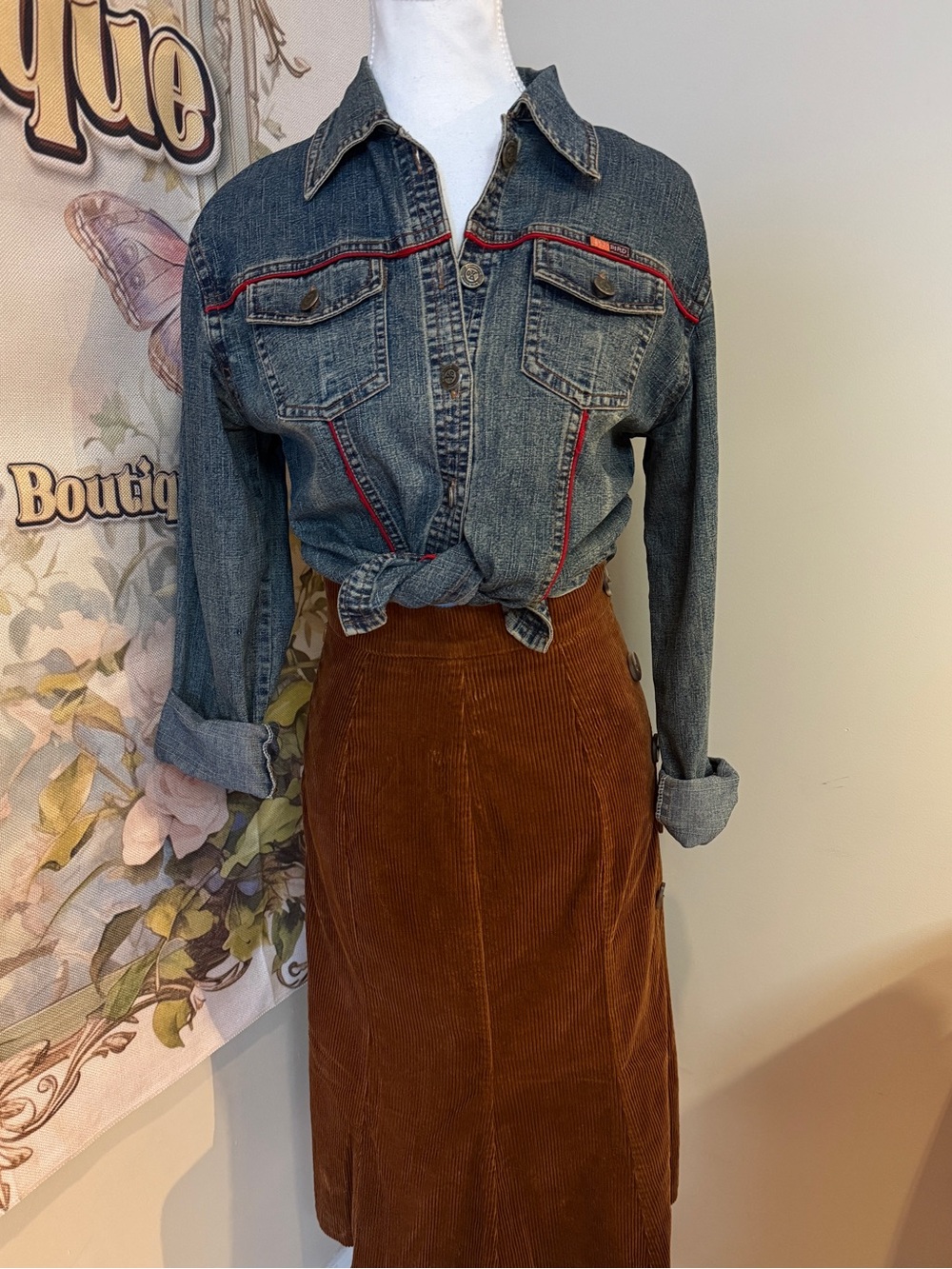 Denim shirt